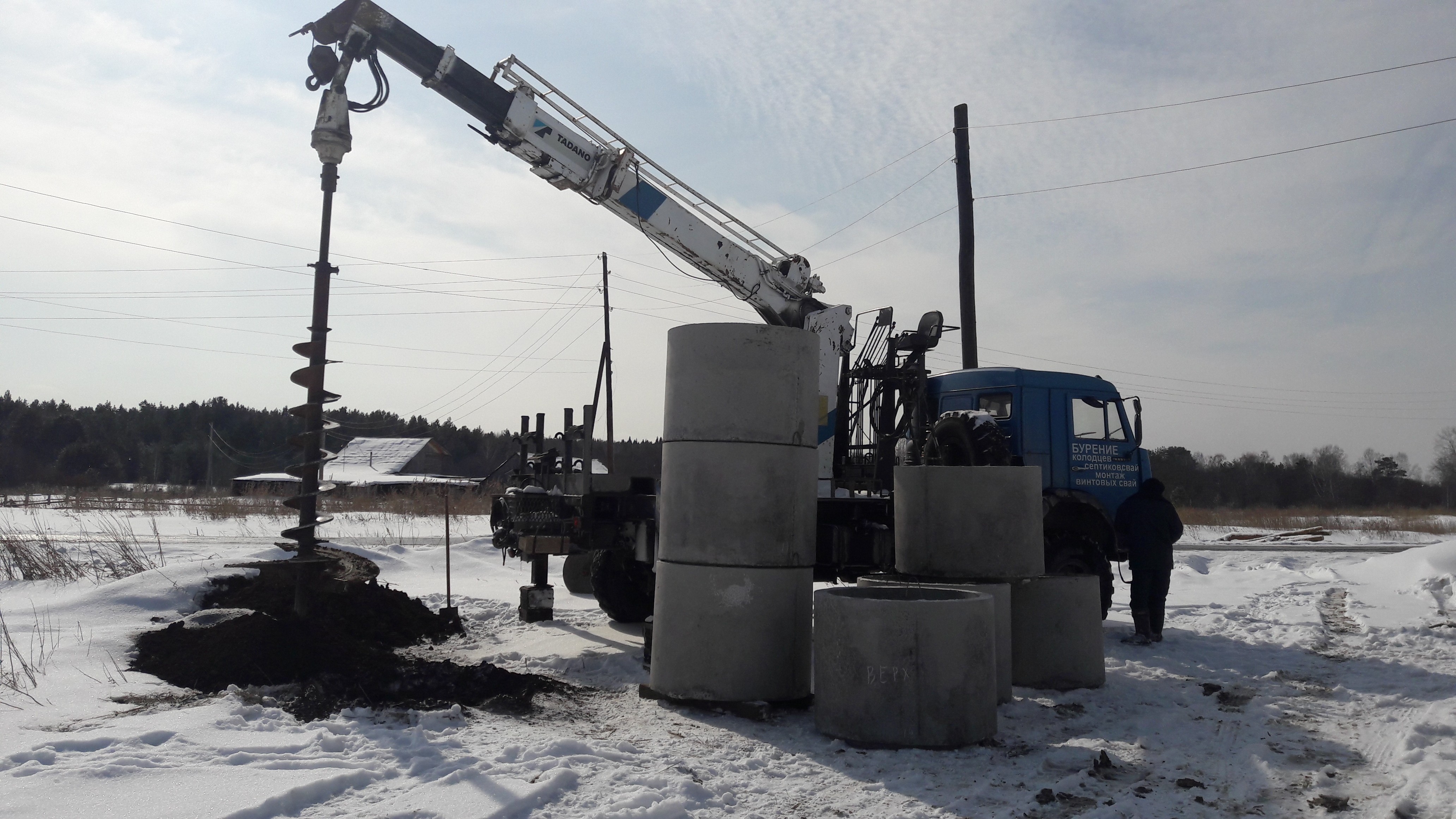 Бурение колодцев для дома или дачи в Порядино и ближайших районах 